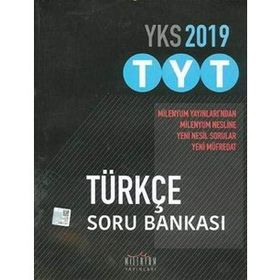 2019 YKS TYT Türkçe Soru Bankası Kolektif Milenyum Yayınevi