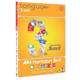 2020 3. Sınıf Tüm Dersler Akıl Haritaları Seti - Tonguç Akademi Yayınları