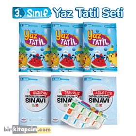 2020 3. Sınıf Yaz Tatil Seti-Öğretmen Evde Yayınları