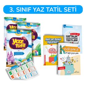2020 3. Sınıf Yaz Tatil Seti-Öğretmen Evde Yayınları