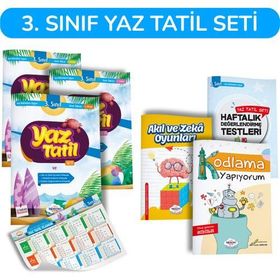 2020 3. Sınıf Yaz Tatil Seti-Öğretmen Evde Yayınları