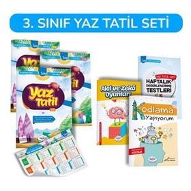 2020 3. Sınıf Yaz Tatil Seti-Öğretmen Evde Yayınları