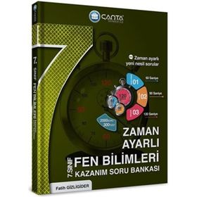2020 7. Sınıf Fen Bilimleri Soru Bankası-Hız Yayınları Defteri Seti-Çanta Ve Hız Yayınları
