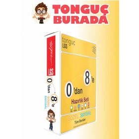 2020 8. Sınıf LGS 0 dan 8 e Tüm Dersler Sözel Sayısal Hazırlık Seti - Tonguç Akademi Yayınları