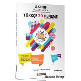 2020 8. Sınıf LGS Fen Bilimleri 8 Denemeleri-Fix Yayınları