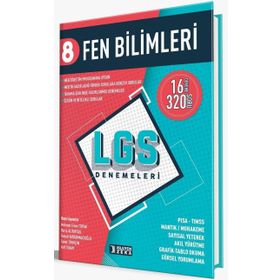 2020 8. Sınıf LGS Fen Bilimleri 8 Denemeleri-Fix Yayınları