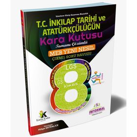 2020 8.Sınıf LGS İnkılap Tarihi ve Atatürkçülüğün Kara Kutusu Çözümlü Soru Bankası - Informal Yayınları