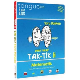 2020 8. Sınıf Matematik Taktikli Soru Bankası+8. Sınıf LGS Tamamı Çözümlü 10 Deneme-Tonguç Akademi Yayınları