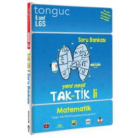 2020 8. Sınıf Matematik Taktikli Soru Bankası+8. Sınıf LGS Tamamı Çözümlü 10 Deneme-Tonguç Akademi Yayınları