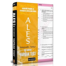2020 ALES Çek Kopar Yaprak Test Kollektif Pegem Akademi Yayıncılık