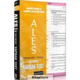 2020 ALES Çek Kopar Yaprak Test Kollektif Pegem Akademi Yayıncılık