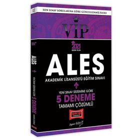 2020 ALES VIP Yeni Sınav Sistemine Göre Tamamı Çözümlü 10 Fasikül Deneme Yargı Yayınları