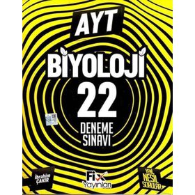 2020 AYT Biyoloji 22 Denemeleri-Fix Yayınları