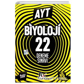2020 AYT Biyoloji 22 Denemeleri-Fix Yayınları