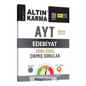 2020 Ayt Edebiyat Konu Konu Çıkmış Sorular-Altın Karma