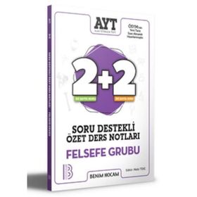 2020 AYT Felsefe Grubu Video Ders Notları ve Soru Bankası - Benim Hocam Yayınları