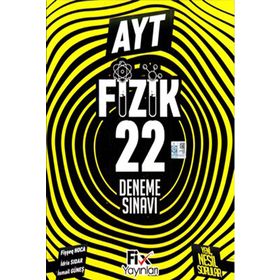 2020 AYT Fizik 22 Denemeleri-Fix Yayınları
