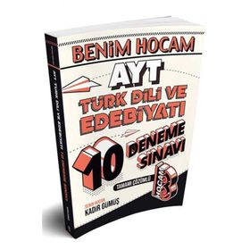 2020 AYT Türk Dili ve Edebiyatı 10 Deneme Sınavı Benim Hocam Yayınları