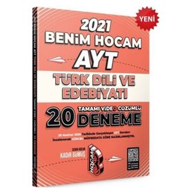 2020 AYT Türk Dili ve Edebiyatı 10 Deneme Sınavı Benim Hocam Yayınları