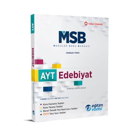 2020 Ayt Türk Dili Ve Edebiyatı Modüler Soru Bankası Video Çözümlü-Eğitim Vadisi