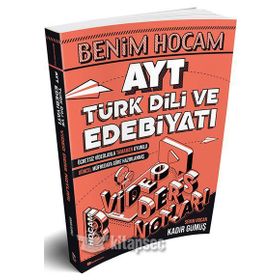 2020 AYT Türk Dili ve Edebiyatı Video Ders Notları Benim Hocam Yayınları