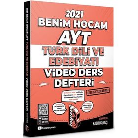 2020 AYT Türk Dili ve Edebiyatı Video Ders Notları Benim Hocam Yayınları