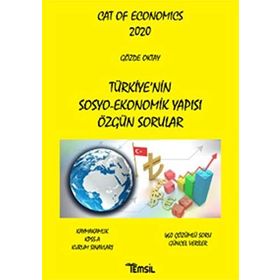 2020 Cat Of Economics Türkiye nin Sosyo-Ekonomik Yapısı Özgün Sorular - Gözde Oktay Temsil Yayınları