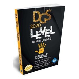 2020 Dgs Level Çözümlü 5 Deneme-Kr Akademi