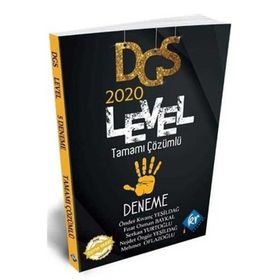 2020 Dgs Level Çözümlü 5 Deneme-Kr Akademi