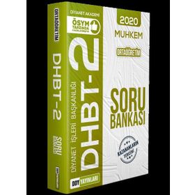 2020 DHBT 2 Muhkem Serisi Ortaöğretim Soru Bankası Ddy Yayınları