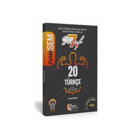 2020 Farklı İsem 7. Sınıf Türkçe Tamamı Çözümlü 20 Fasikül Deneme İsem Yayıncılık