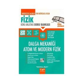 2020 Fizik Dalga Mekaniği Atom ve Modern Fizik Konu Anlatımlı Soru Bankası - Çap Yayınları