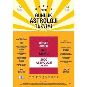 2020 Günlük Astroloji Takvimi Dinçer Güner Destek Yayınları