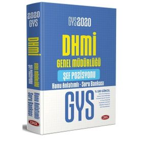 2020 Gys Dhmi Genel Müdürlüğü Şef Pozisyonu Konu Anlatımlı Soru Bankası-Data Yayınları
