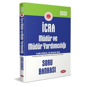 2020 İcra Müdür ve Müdür Yardımcılığı Soru Bankası Data Yayınları