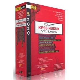 2020 KPSS A Grubu Külliyat Hukuk Soru Bankası-Savaş Yayınları