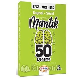 2020 KPSS ALES DGS Sayısal Sözel Mantık Tamamı Çözümlü 50 Deneme Yediiklim Yayınları