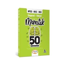 2020 KPSS ALES DGS Sayısal Sözel Mantık Tamamı Çözümlü 50 Deneme Yediiklim Yayınları