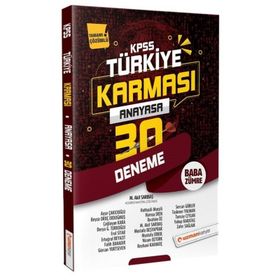 2020 KPSS Baba Zümre Anayasa Soru Bankası - Uzman Kariyer Yayınları