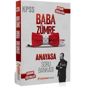 2020 KPSS Baba Zümre Anayasa Soru Bankası