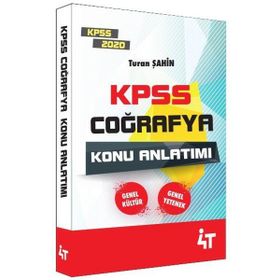 2020 KPSS Coğrafya Konu Anlatımı - 4t Yayınları
