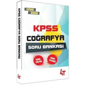2020 KPSS Coğrafya Soru Bankası - 4t Yayınları