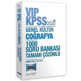 2020 KPSS Coğrafya Tamamı Çözümlü Soru Bankası