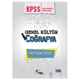 2020 KPSS Coğrafya Yaprak Test - Doktrin Yayınları