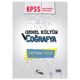 2020 KPSS Coğrafya Yaprak Test - Doktrin Yayınları