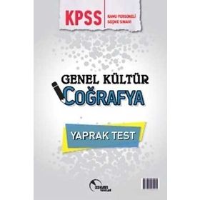 2020 KPSS Coğrafya Yaprak Test - Doktrin Yayınları
