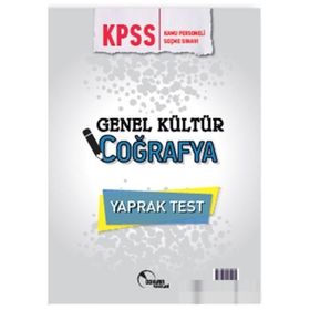 2020 KPSS Coğrafya Yaprak Test - Doktrin Yayınları