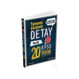 2020 KPSS Detay Tarih Tamamı Çözümlü 20 Deneme Tercih Akademi Yayınları