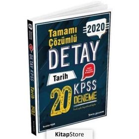 2020 KPSS Detay Tarih Tamamı Çözümlü 20 Deneme Tercih Akademi Yayınları