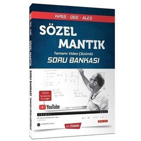 2020 KPSS DGS ALES Sözel Mantık Soru Bankası Video Çözümlü - Ali Özbek